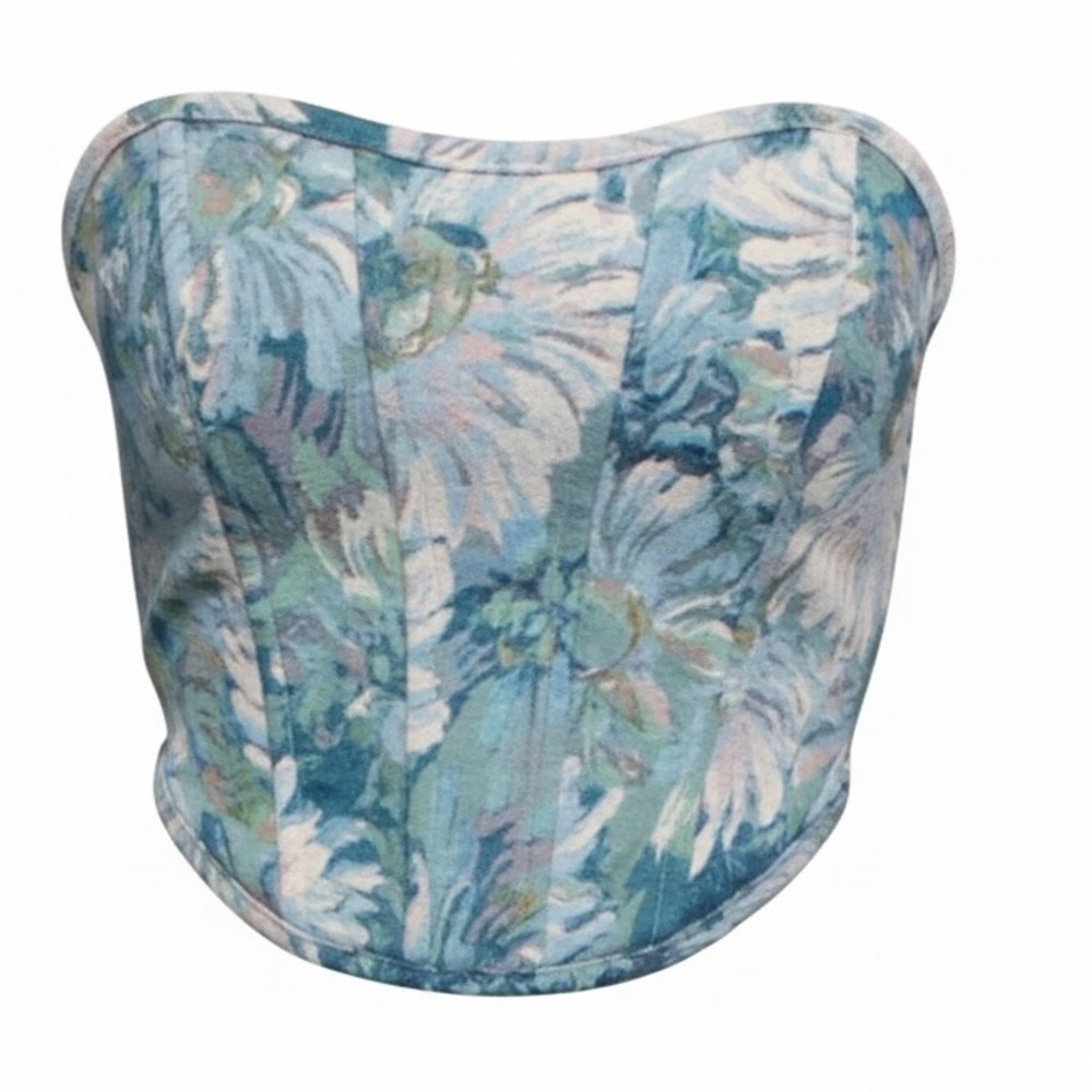 Tic Toc Floral Corset NWT